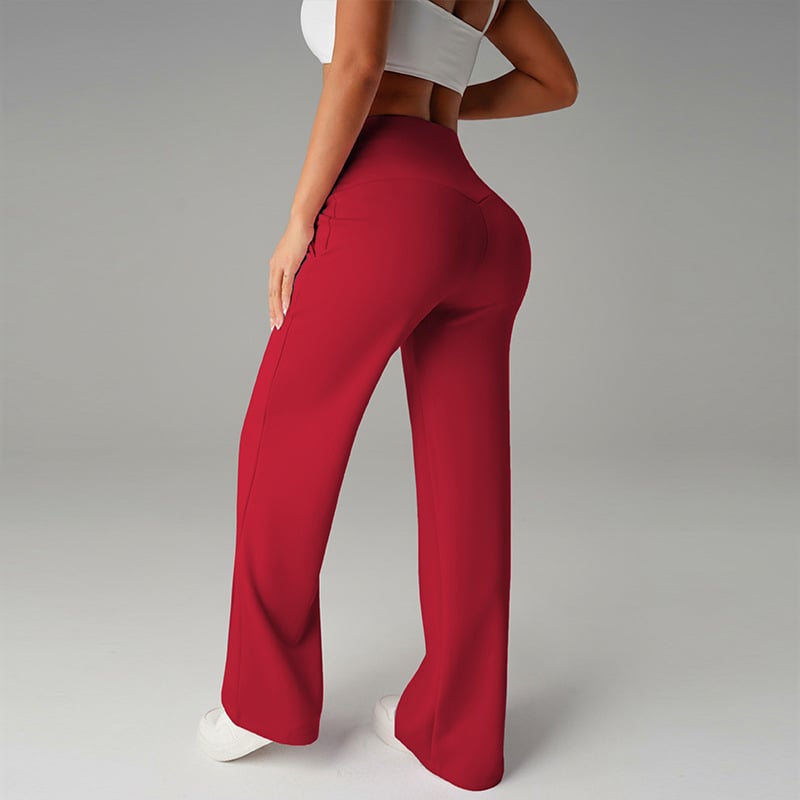 💃 Damenweite Hose mit geradem Bein – Bequem, vielseitig & klassische Passform – Perfekt für Freizeit & Büro 👜