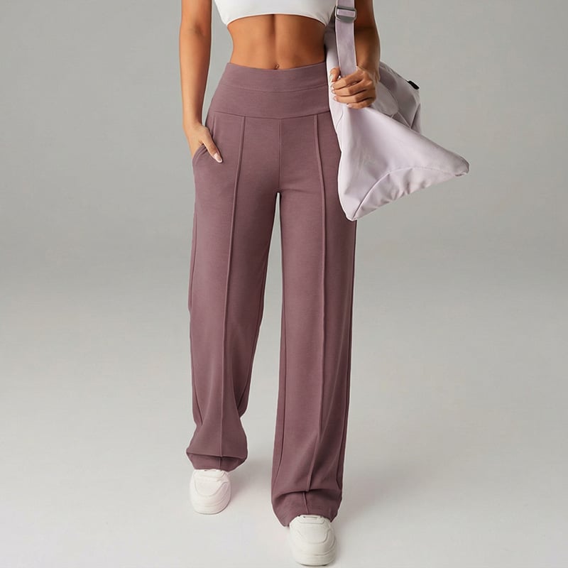 💃 Damenweite Hose mit geradem Bein – Bequem, vielseitig & klassische Passform – Perfekt für Freizeit & Büro 👜