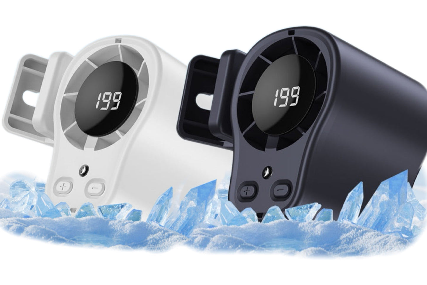 🔥HOT SALE 50% OFF🔥Hands-Free Personal Cooling Fan with LED Display🚗❄️Small fan. Big difference 😍