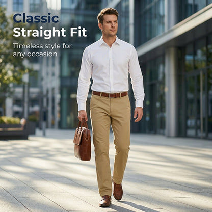 🌟Men's Casual Straight-Fit Pants👖 Comprehensively Enhance Your Personal Image