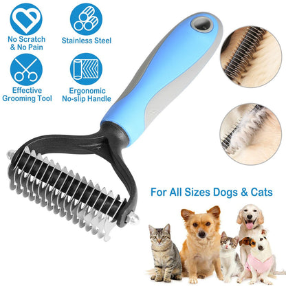 ⏰🔥LIMITED TIME 50% OFF! 🐾 Professional Deshedding Tool for Dogs & Cats – Gentle, Efficient & Fur-Free Home ✨💖