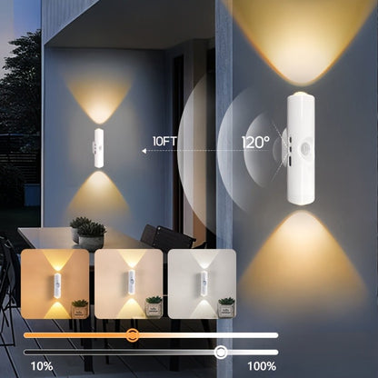 🎁LETZTE WOCHE SONDERPREIS 6,8 £!!⏳Wiederaufladbare intelligente LED-Bewegungssensor-Umgebungslicht