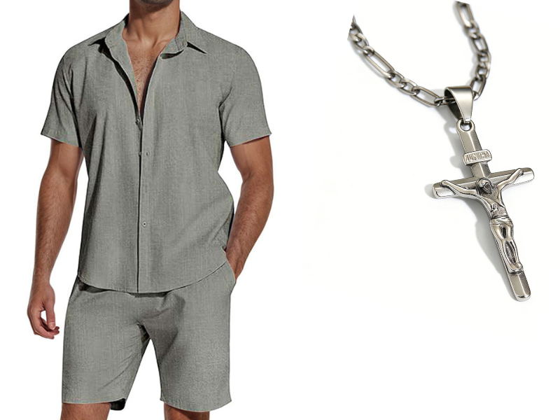 Summer Casual Breathable 2-Piece Set for Men🌞 Effortless Summer Style
