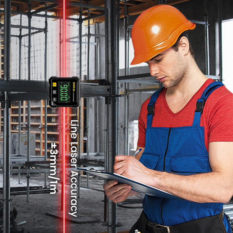 Four-sided magnetic laser digital angle gauge🔥buy two items for free delivery