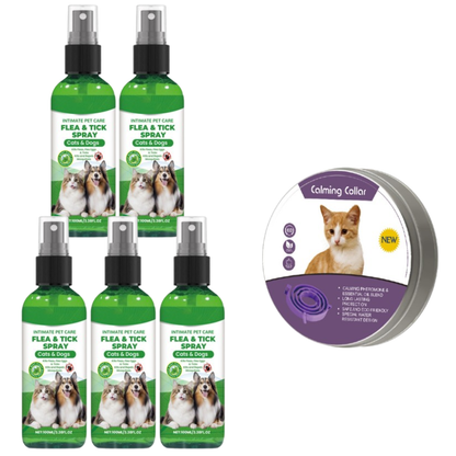 🍃Natural Flea & Tick Spray for Dogs and Cats🐾 Keep Your Beloved Pet Free from Pests