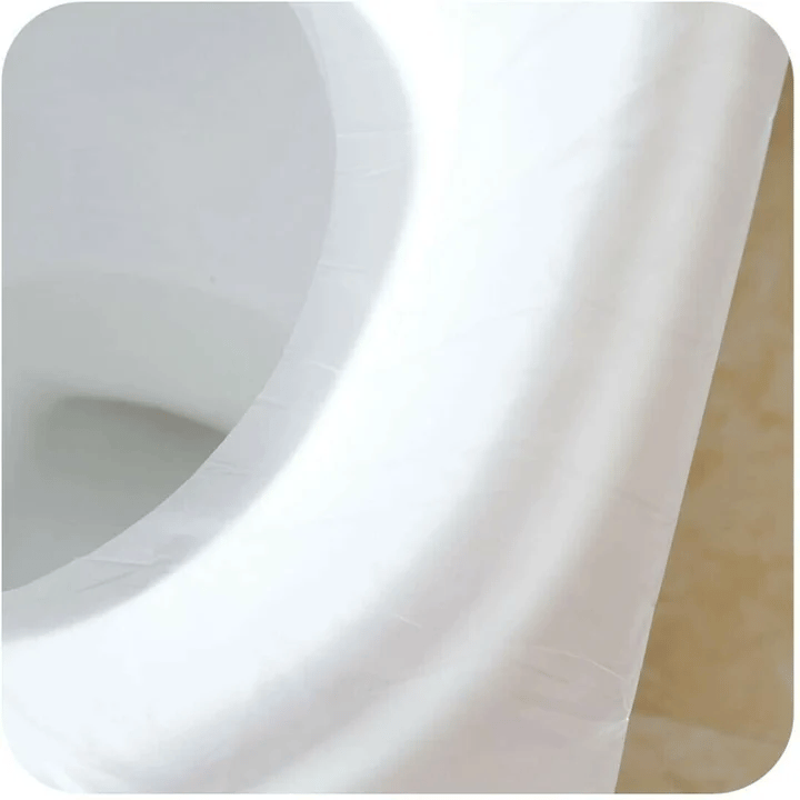 🎁2025 Top-Angebot🎁 - 50% RABATT💥 Einweg-Toilettensitzauflagen aus Plastik - Nie wieder Sorgen vor öffentlichen Toiletten👋