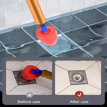 🚽High Pressure Toilet Plunger: Instant Unclogging, No Mess 💪