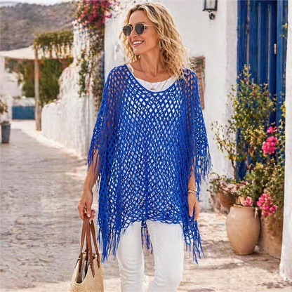 🏆 Sonderpreis letzter Tag 💲12.8! 💐 Sommerliches Metallic Häkel-Cover-Up – leicht, fließend & mühelos stylisches Sommer-Outfit