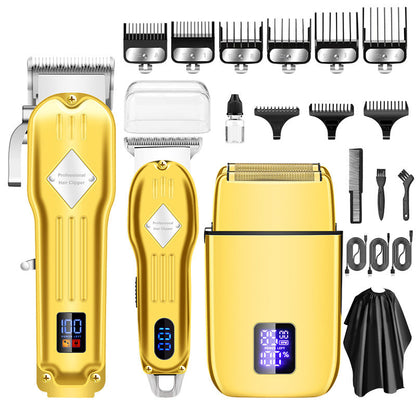 🔥HOT SALE - 50% OFF🔥Vintage Engraving LCD Digital Display Hair Clipper