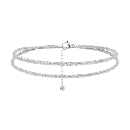 🥰Dainty Layered Waterproof Anklet🔥Buy 1 Get 1 Free