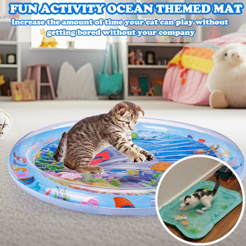 🔥Summer Hot Sale-50% Off😻Baby Pet Water Sensory Mat