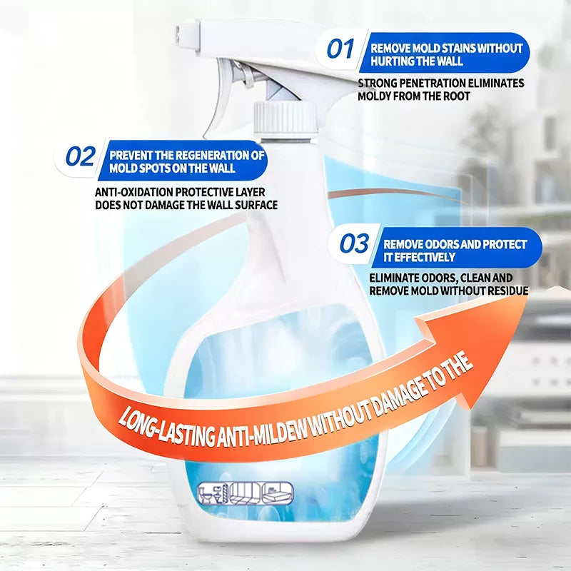 ⏰Hocheffektives Schimmelentfernungsspray – verhindert Neubildung von Schimmel