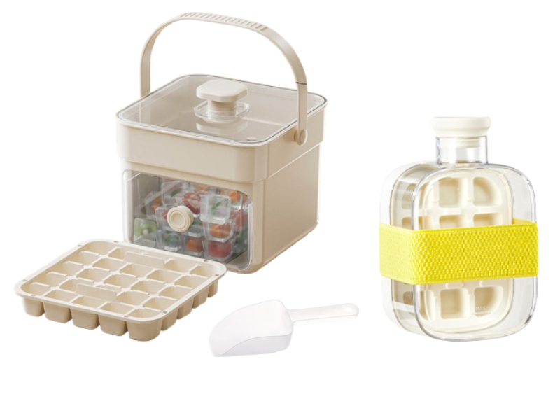 🔥HOT SALE 50%OFF🔥⏱️ Instant Ice Cubes in Seconds – Just Press & Release! 🧊✨