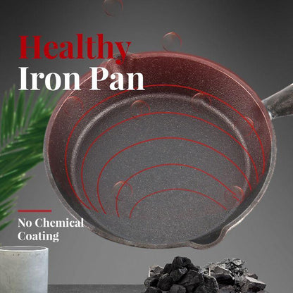🍳Mini Nonstick Iron Pan 3.9”/10cm - Perfect Single-Serve Frying Pan✨