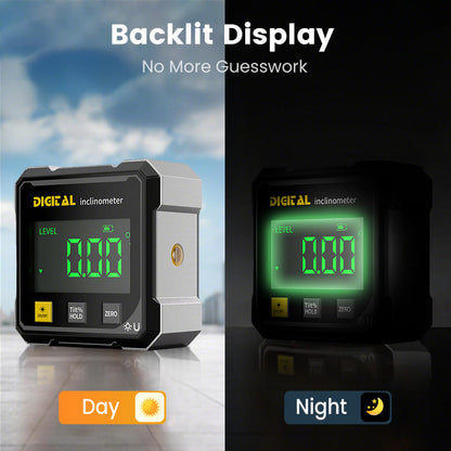 Four-sided magnetic laser digital angle gauge🔥buy two items for free delivery