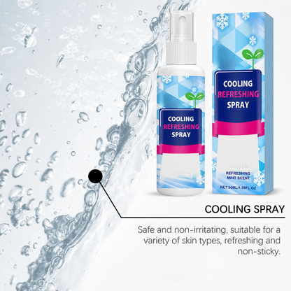 ❄️Instant Cooling Spray For Hot Weather Relief – Natural Peppermint Body Mist✨
