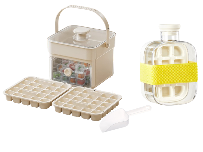 🔥HOT SALE 50%OFF🔥⏱️ Instant Ice Cubes in Seconds – Just Press & Release! 🧊✨