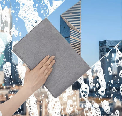 🌟Kitchen Essentials 🏠️🧼 One-Wipe Shine Magic Cleaning Cloth – No Fingerprints, No Water Marks!
