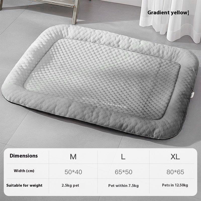 🎁Last Day Promotion 60% OFF🔥Pet Cooling Mat for Dogs & Cats 🐾  Naturally Cool Ice-Silk Pad • Breathable, Washable & Soft 🌿  For Floors, Sofas & Car Travel • Multiple Sizes • Gradient Colours ☀️🐶🐱