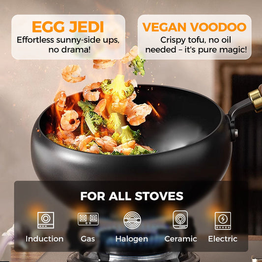 ⏳Limited-time 50% Off⏰Elevate Your Cooking With Uncoated Thick Iron Pot🍲✨