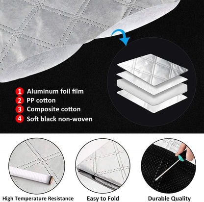 📢📢50  % OFF !!⏰⏰2025 Upgraded Car Windshield Magnetic Snow Cover