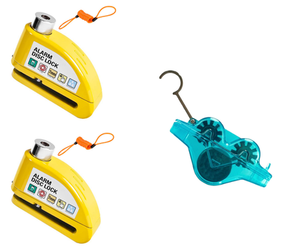 🔒 Motorcycle Anti-theft Alarm Disc Lock 🏍️The Ultimate Anti-Theft Lock