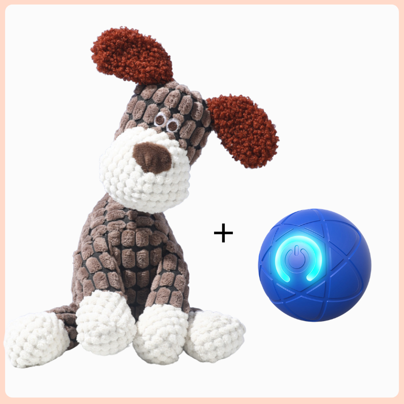 🐾 AUTO-BOUNCING SMART PET BALL WITH REMOTE CONTROL— 3 Interactive Modes | Chew-Resistant E-TPU | USB-C Rechargeable 🎾
