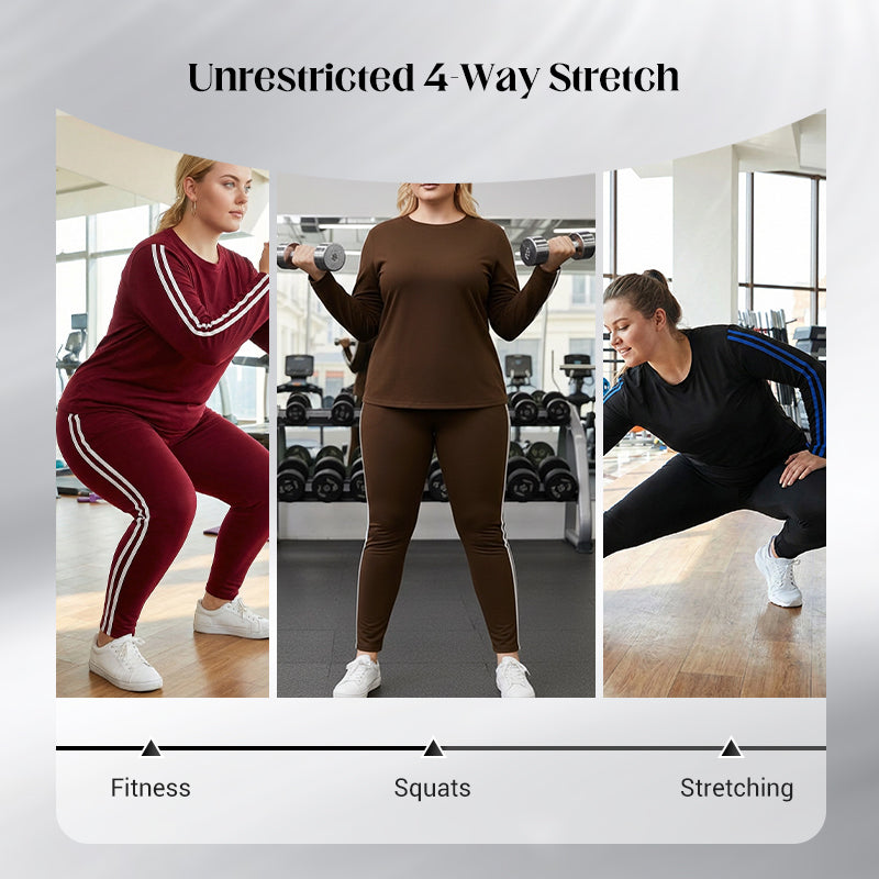 Women's 2-Piece Long Sleeve Tracksuit Set🌟 Effortlessly Stylish And Comfortable All Day Long