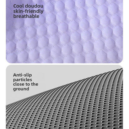 🎁Last Day Promotion 60% OFF🔥Pet Cooling Mat for Dogs & Cats 🐾  Naturally Cool Ice-Silk Pad • Breathable, Washable & Soft 🌿  For Floors, Sofas & Car Travel • Multiple Sizes • Gradient Colours ☀️🐶🐱
