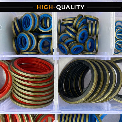 ✨Complete 100pcs/245pcs Rubber Sealing Washer Set – All-in-One, High-Value Leak-Proof Solution