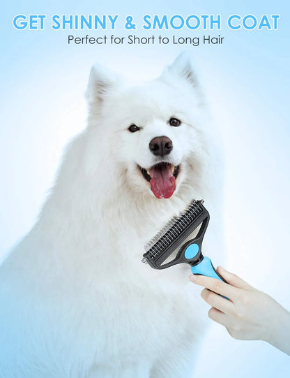 ⏰🔥LIMITED TIME 50% OFF! 🐾 Professional Deshedding Tool for Dogs & Cats – Gentle, Efficient & Fur-Free Home ✨💖