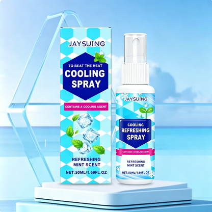 ❄️Instant Cooling Spray For Hot Weather Relief – Natural Peppermint Body Mist✨