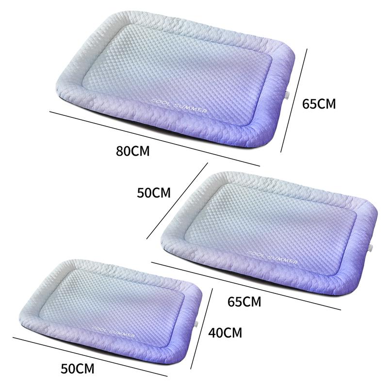 🎁Last Day Promotion 60% OFF🔥Pet Cooling Mat for Dogs & Cats 🐾  Naturally Cool Ice-Silk Pad • Breathable, Washable & Soft 🌿  For Floors, Sofas & Car Travel • Multiple Sizes • Gradient Colours ☀️🐶🐱