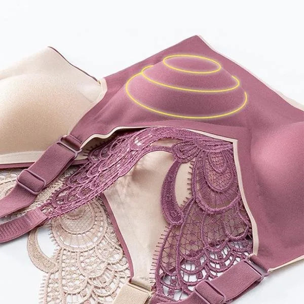 🎁Hot Sale 55% OFF⏳Butterfly Embroidery Wirefree Bra – Wire-Free Lift & All-Day Support ✨
