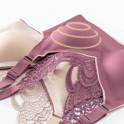 🎁Hot Sale 55% OFF⏳Butterfly Embroidery Wirefree Bra – Wire-Free Lift & All-Day Support ✨