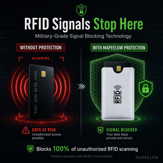 💳RFID Blocking Credit Card Cases– Slim Anti-Theft Wallet Protection 🔒