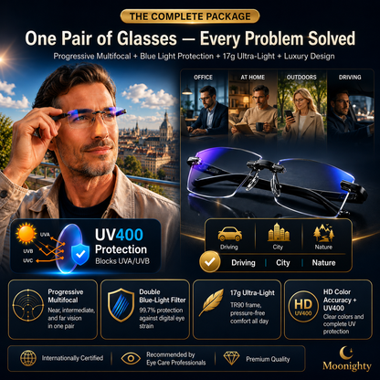 😍Buy 1 Get 1 Free 👓 Crystal Clear Reading Glasses – Lightweight Frameless Design with Premium Diamond-Cut Finish ✨