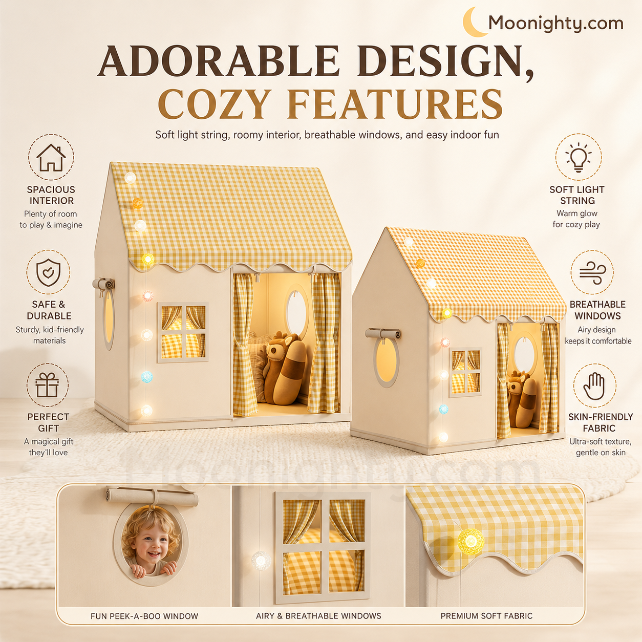 ✨HOT SALE - 50% OFF🎁Dream Play Tent for Kids✅Factory Direct Sales