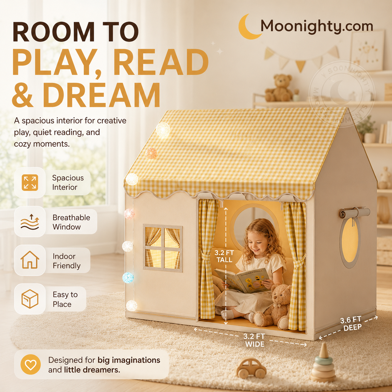 ✨HOT SALE - 50% OFF🎁Dream Play Tent for Kids✅Factory Direct Sales