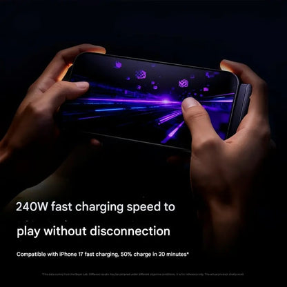 ⏳Limited-time 67% off 🧶2-in-1 ⚡️240w super fast charging📱Invisible Holder Charger Cable with Stand