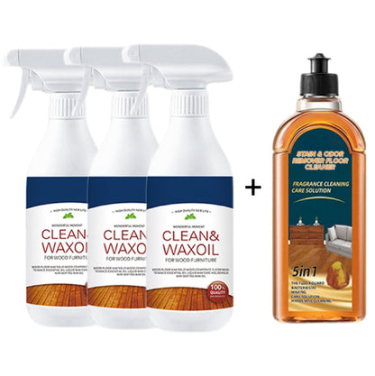 🏠Spray zur Reinigung und Politur von Holzböden✨ Belebt Ihre Holzböden in Minuten✨
