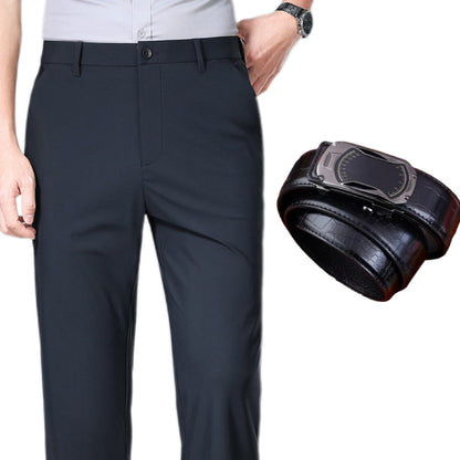 ❄️Stay Cool & Stylish 👖Men's Summer Breathable Stretch Straight Leg Pants