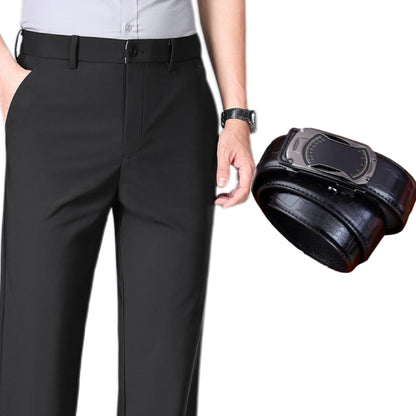 ❄️Stay Cool & Stylish 👖Men's Summer Breathable Stretch Straight Leg Pants