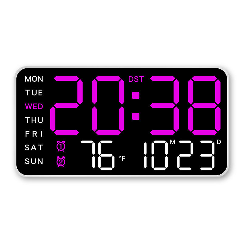 🔥🕰️Multifunctional Decorative LED Digital Wall Clock