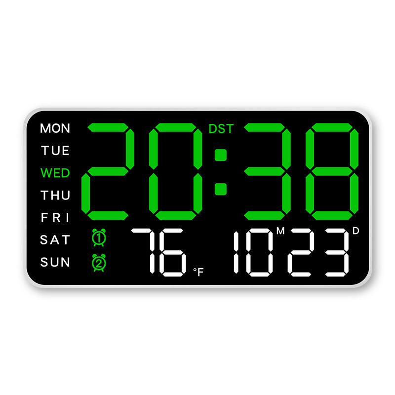 🔥🕰️Multifunctional Decorative LED Digital Wall Clock