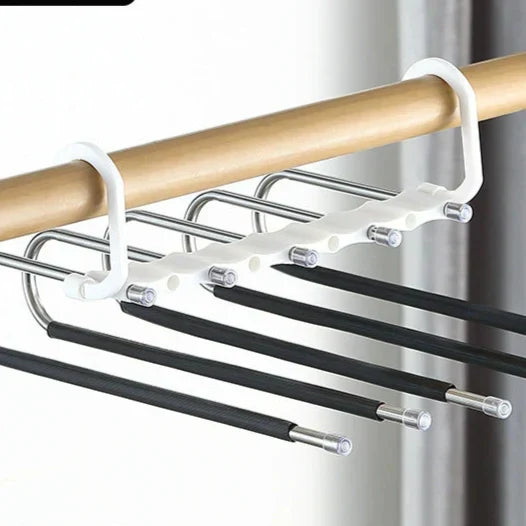 🥳2026 HOT SALE🥳💞50K+ SOLD!✨ 💝Multi layer zipper magic pants rack