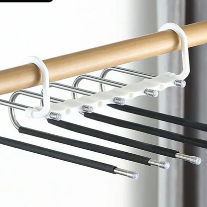 🥳2026 HOT SALE🥳💞50K+ SOLD!✨ 💝Multi layer zipper magic pants rack