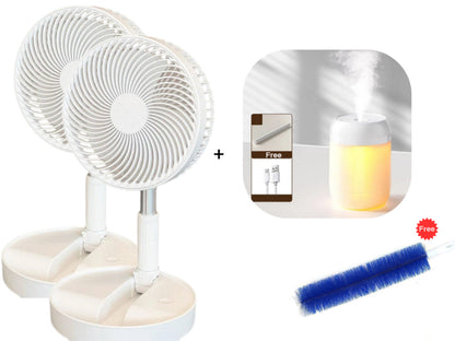 🌬️❄️Portable Multifunctional Telescopic Floor Fan - Stay Cool Anywhere✨