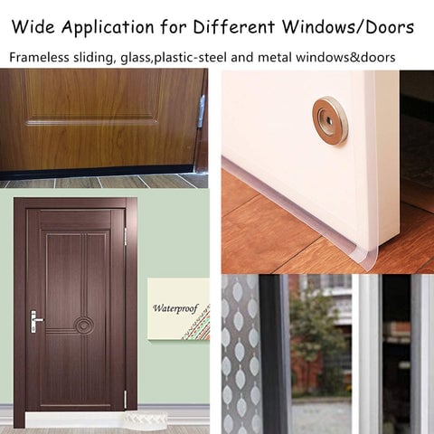 🏠Door Seal 5M – An end to dust, insects, and noise!💓
