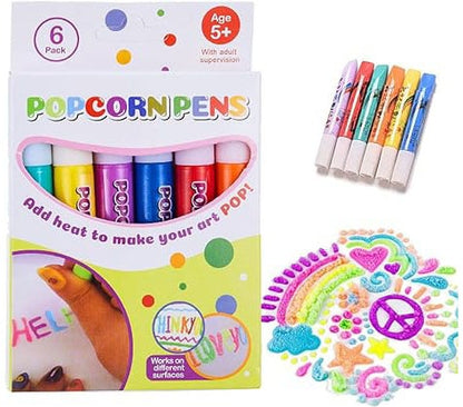 💥Surprise Price: Only £7.99!!🎁🔮Magic Pen – Draw 3D with one stroke!🎄 DIY Bubble Popcorn Drawing Pens& Buy 3 Pay 2 🔥